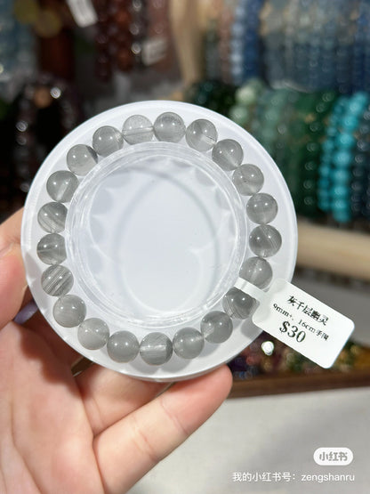 Gray Melaleuca Ghost Crystal