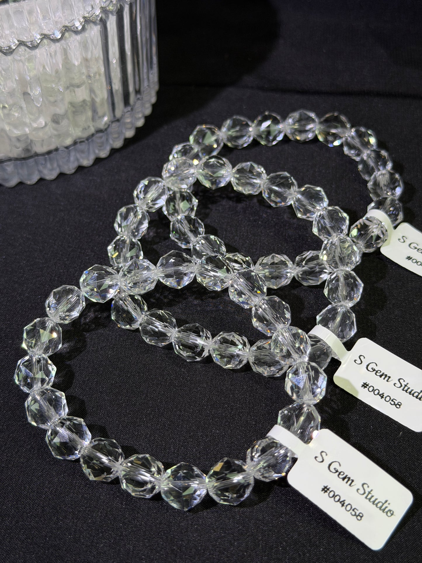 全净体白水晶钻切