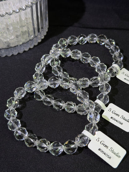 全净体白水晶钻切