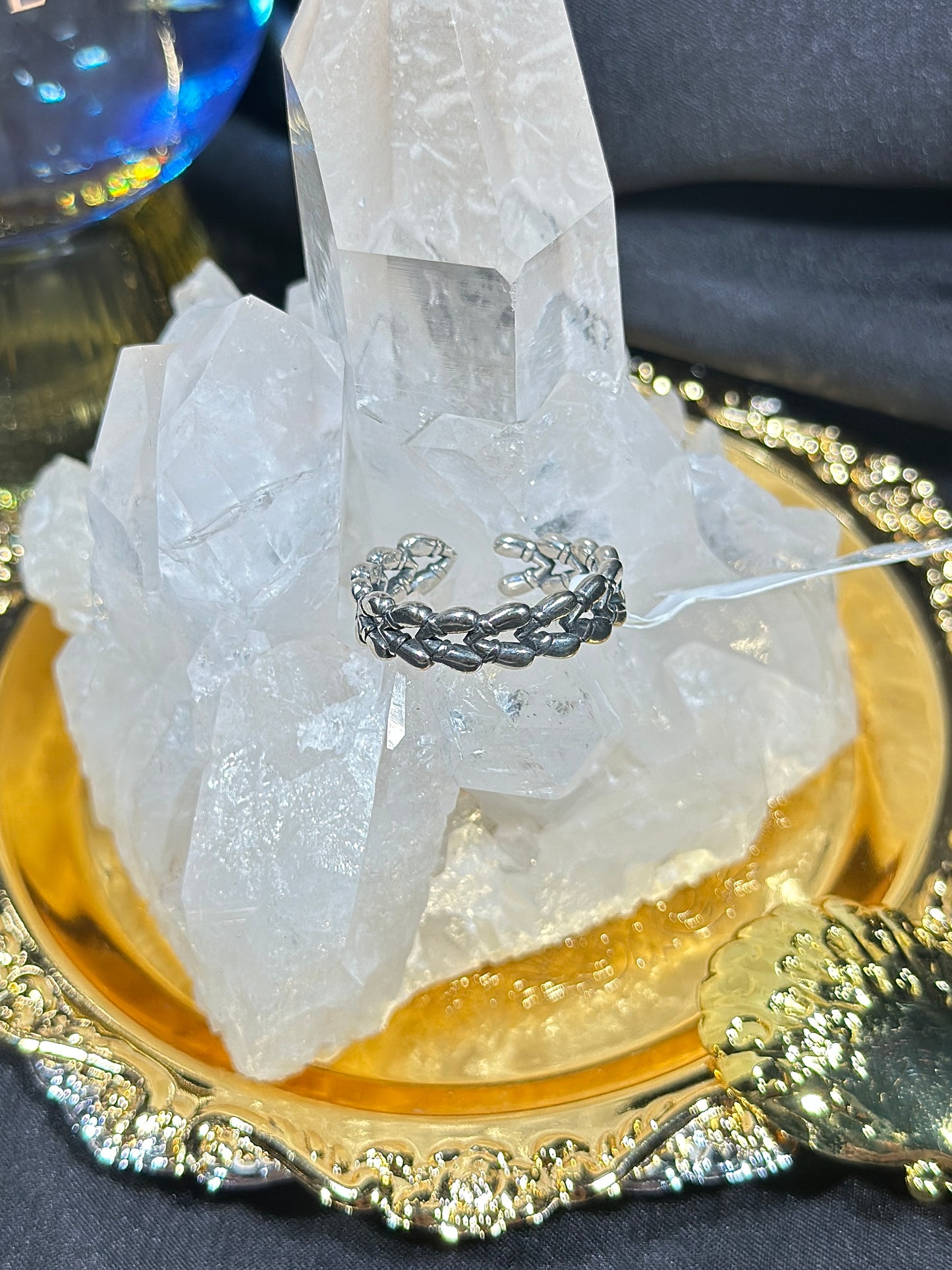 Twisted Vintage S925 Silver Ring