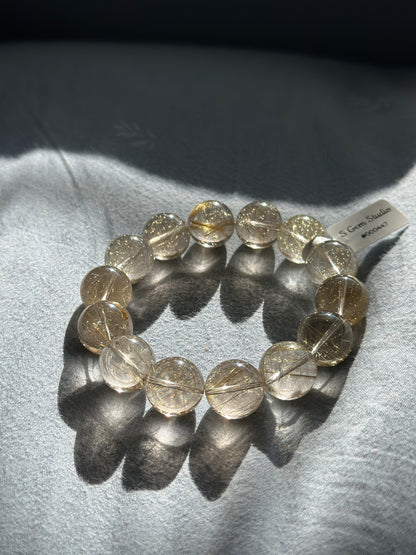 Transparent Golden Rutilated Quartz