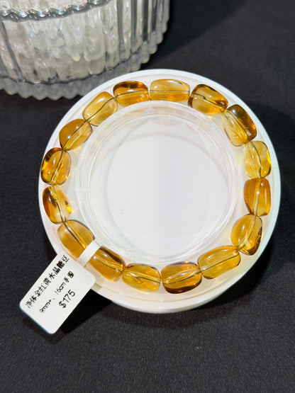 净体金红黄水晶糖豆