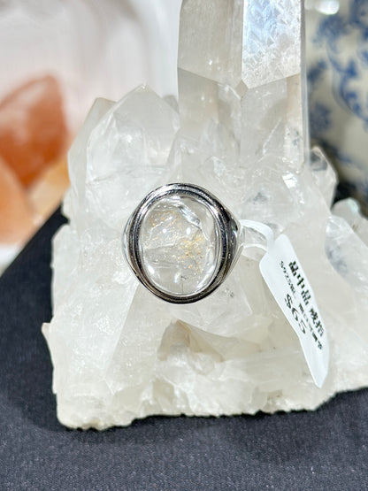 晶中晶S925银戒指