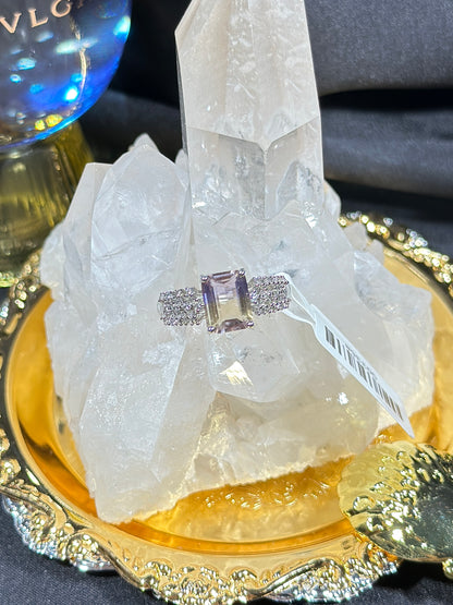 Ametrine S925 Silver Ring