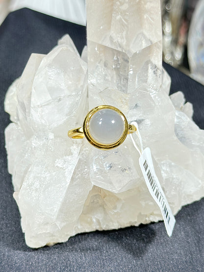 和田玉S925银戒指