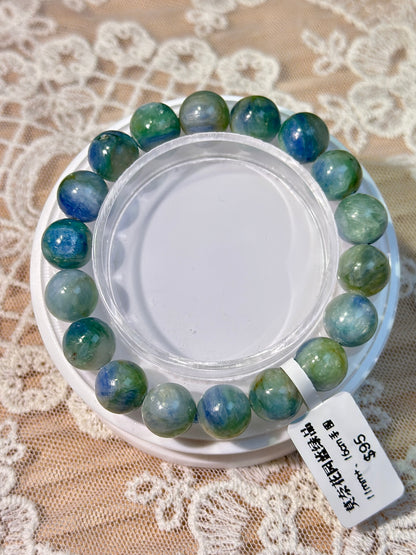 Monet Garden Blue Green Crystal