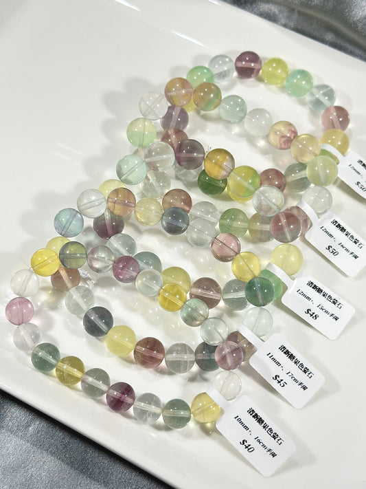 Fresh candy color fluorite