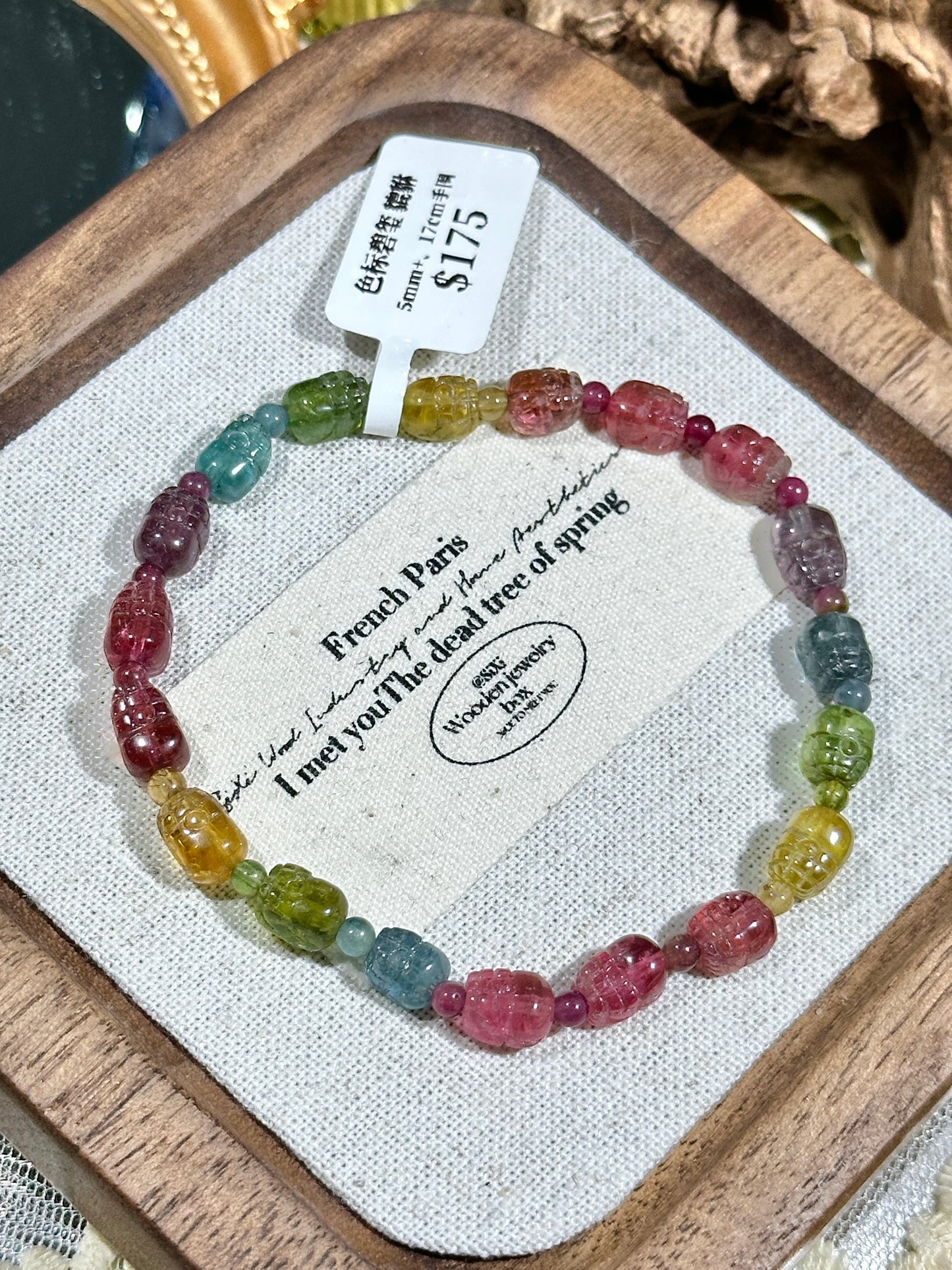 Color Coded Tourmaline Pixiu