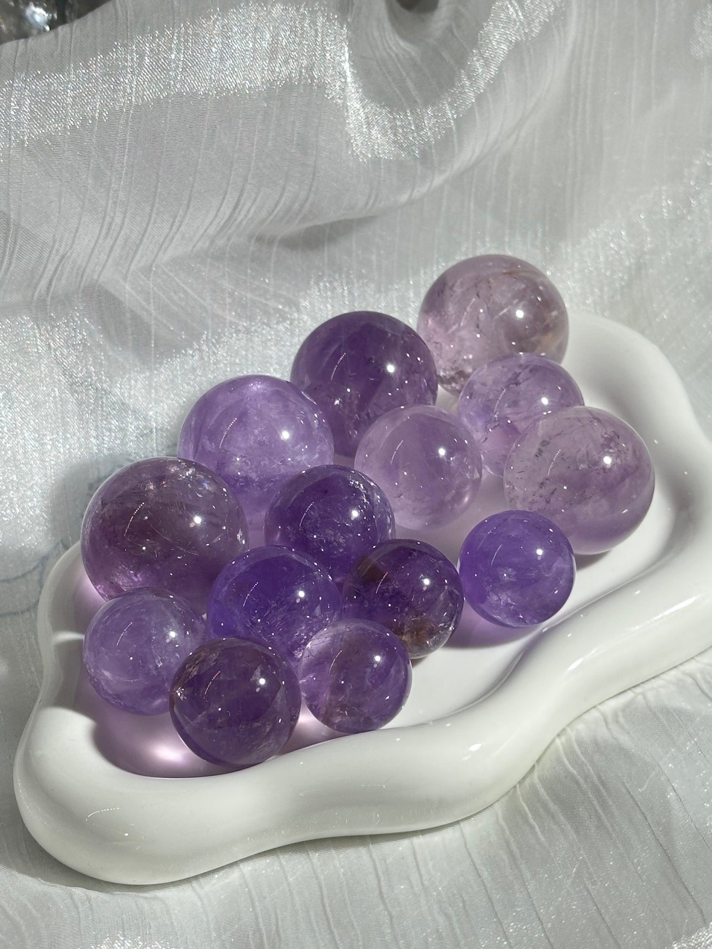 Lavender Amethyst Ball