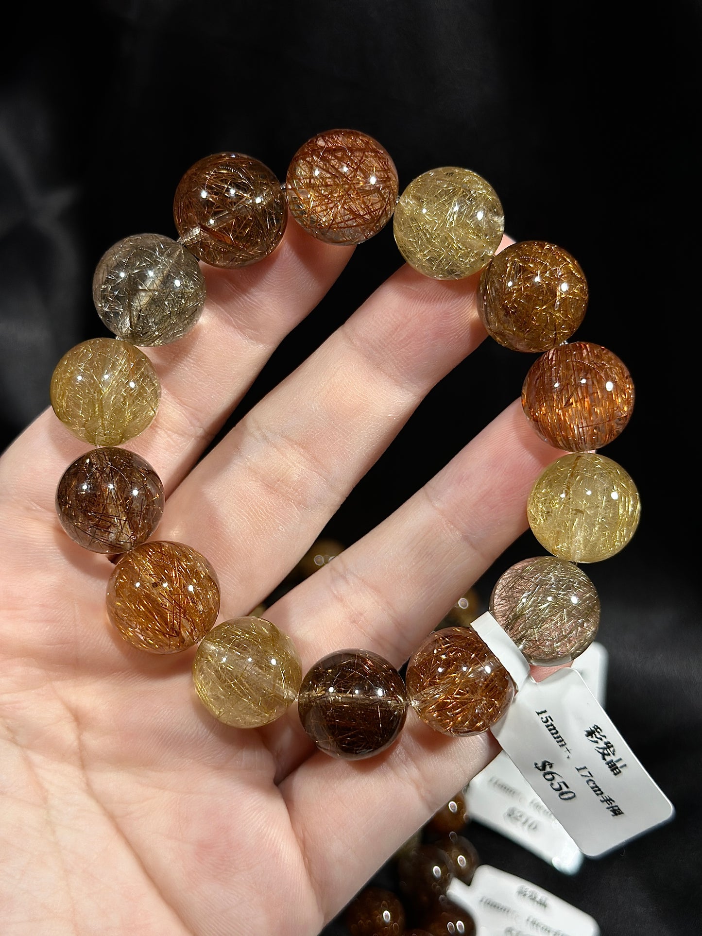 Full mineral color hair crystal