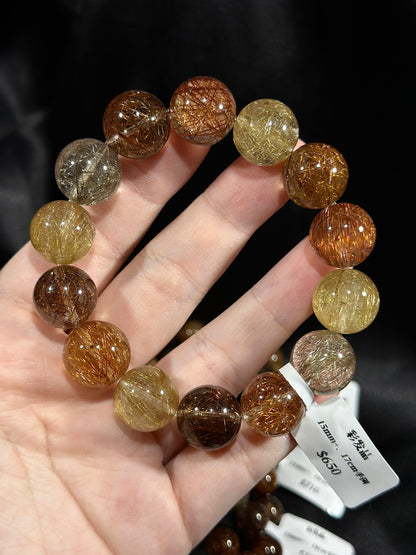 Full mineral color hair crystal