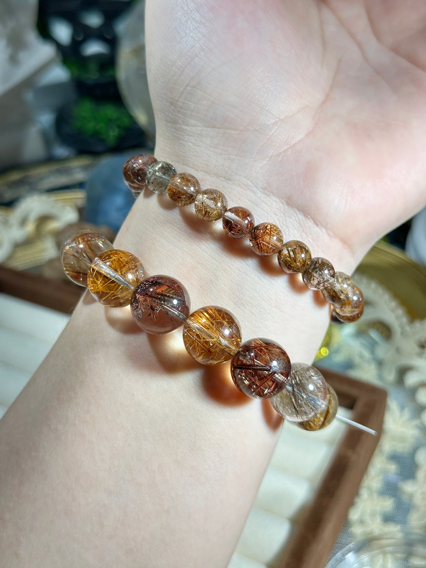 Transparent Color Hair Crystal