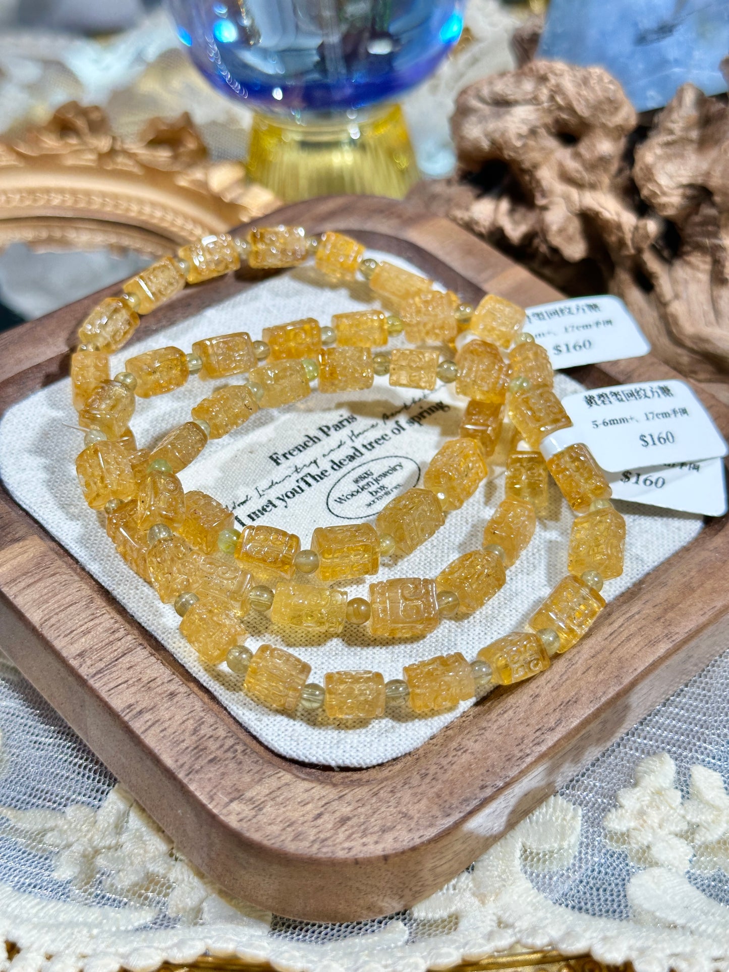 Yellow Tourmaline Sugar Cubes