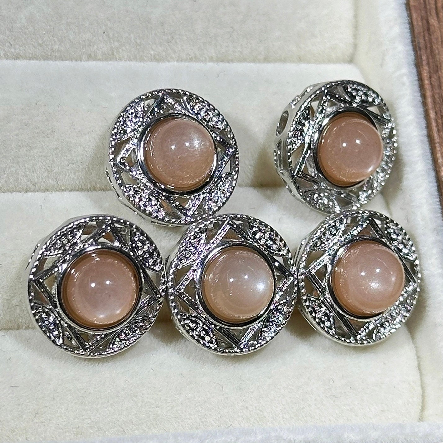 Orange Moonlight Round Magic Box