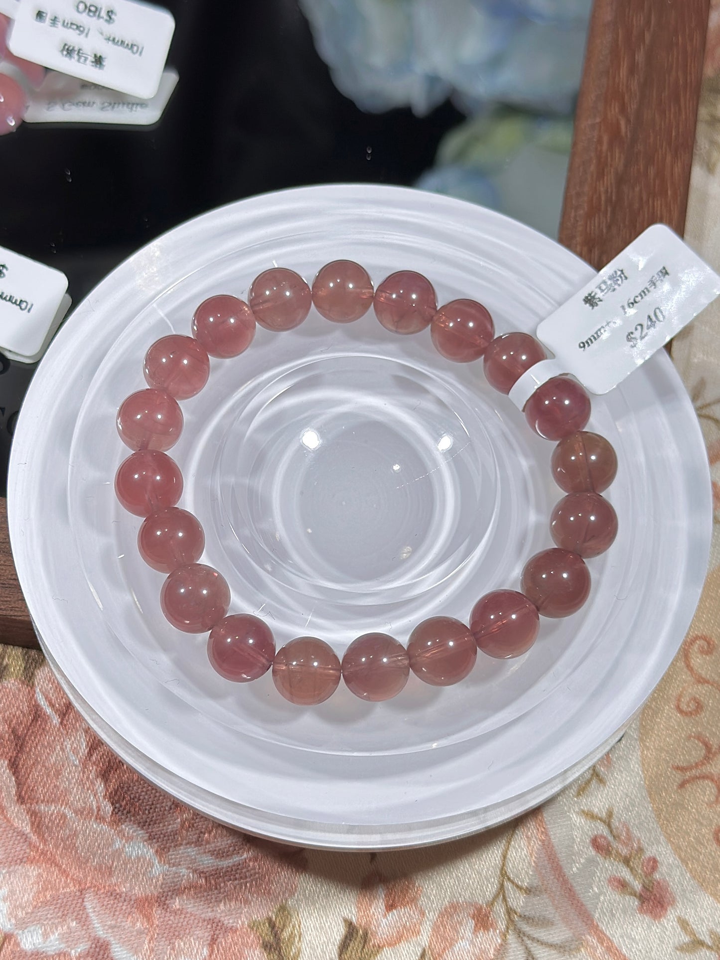 Purple Madagascar Rose Quartz