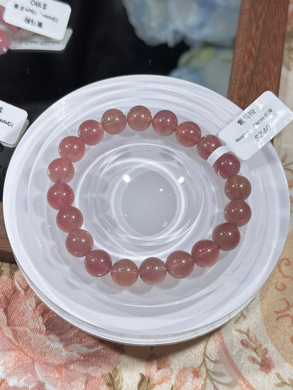 Purple Madagascar Rose Quartz