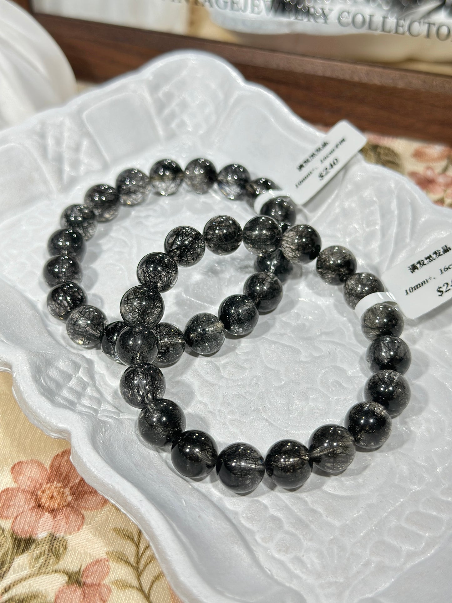 Full hair black crystal