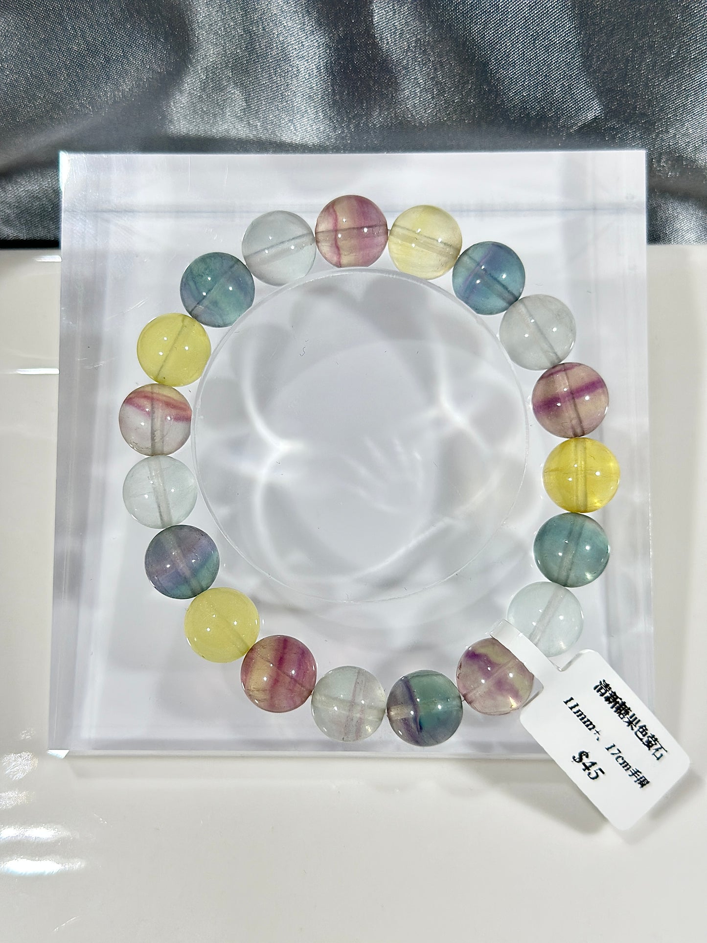 Fresh candy color fluorite