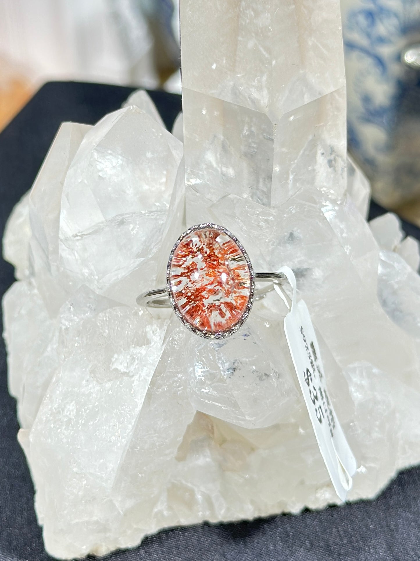 Ghost Crystal S925 Silver Ring