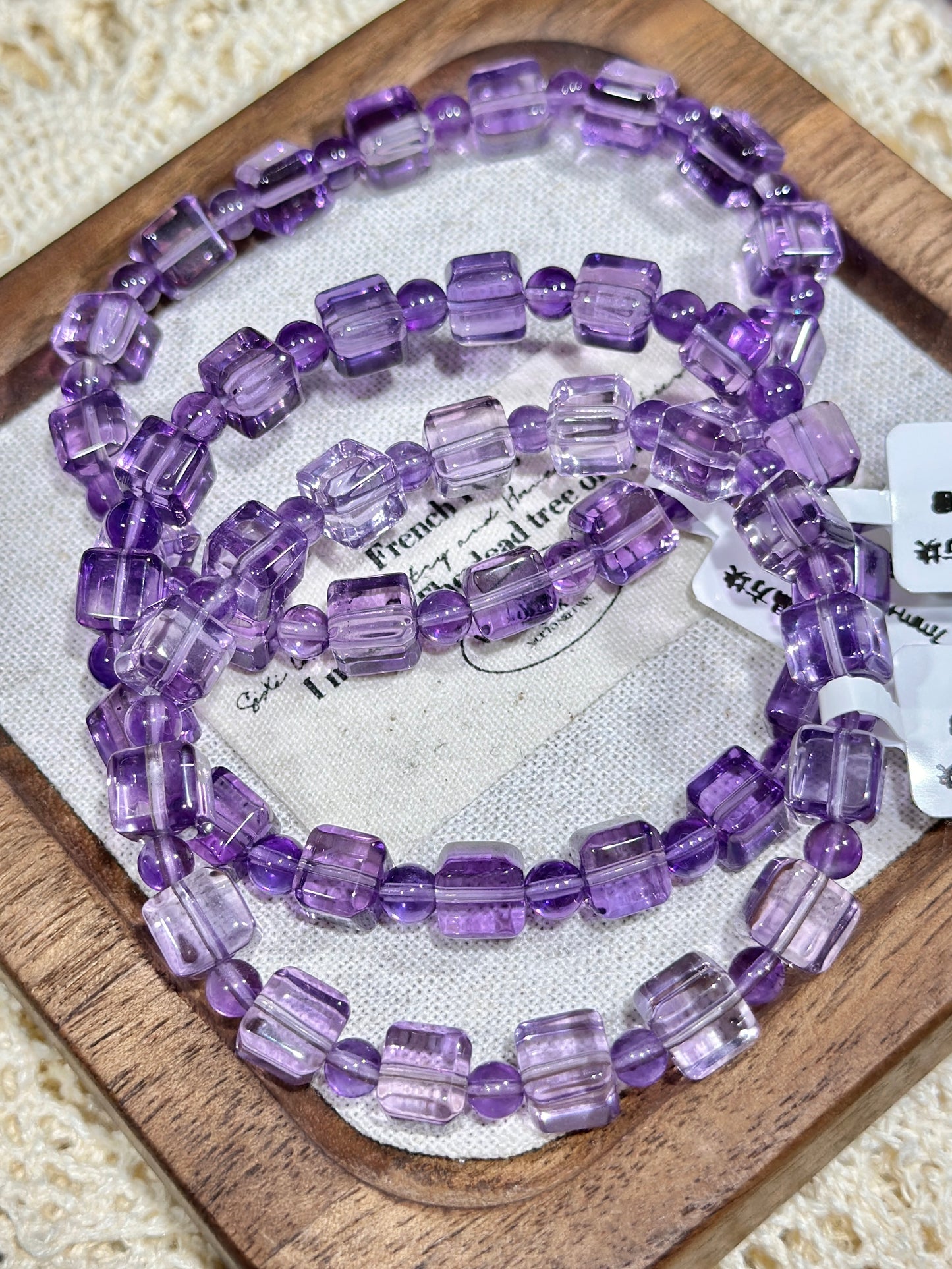 Brazilian Amethyst Sugar Cubes