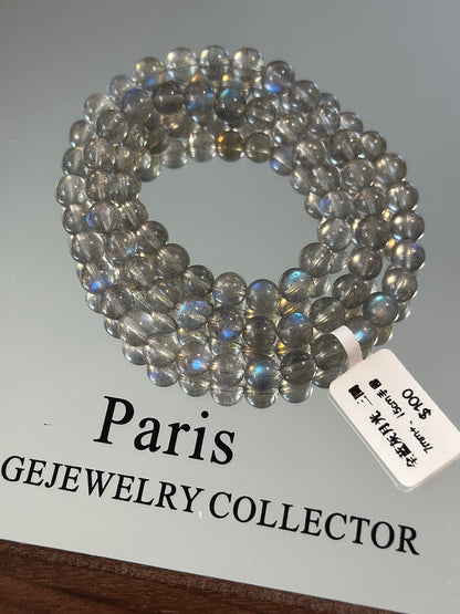 Full blue light gray moonlight three circles