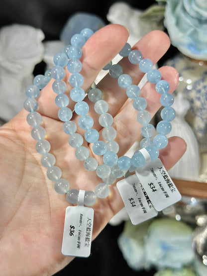 Sky blue sea sapphire