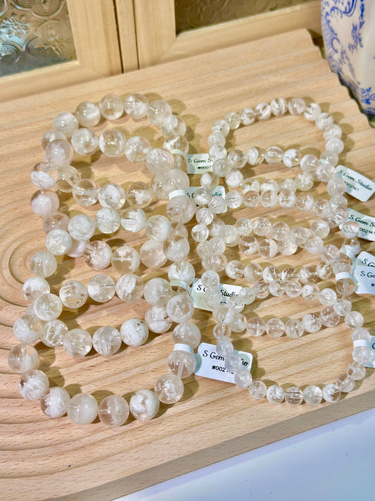 White Snowflake Ghost Crystal