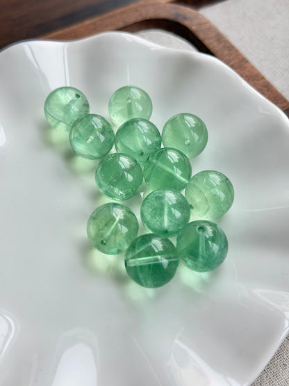 绿萤石单珠 14mm+