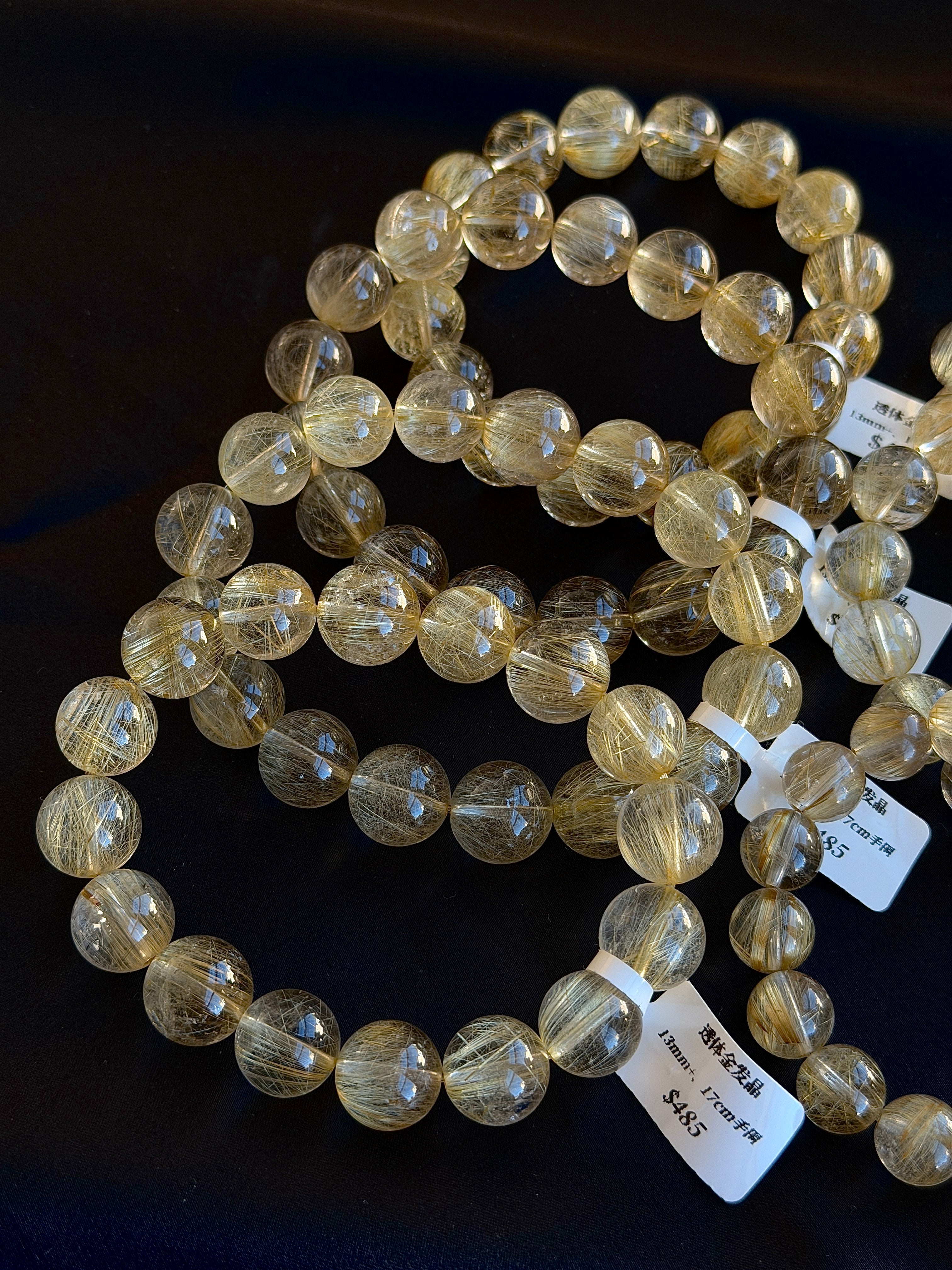 Transparent Golden Rutilated Quartz – S GEM STUDIO｜斯家珠宝