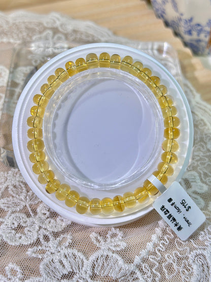 Citrine Abacus Beads