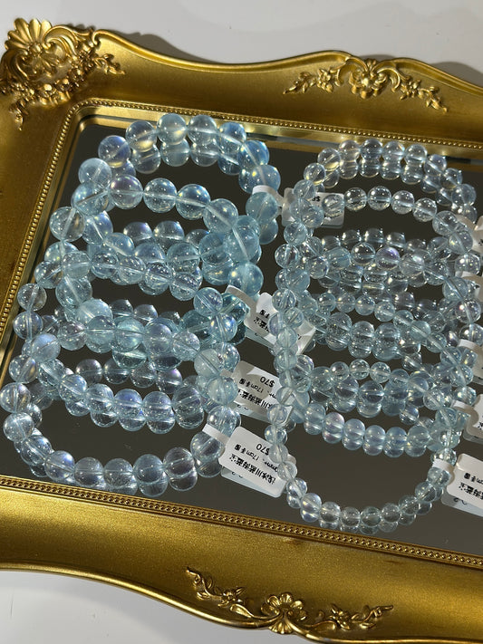 Light glacier blue aquamarine