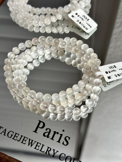 拉丝白兔毛多圈