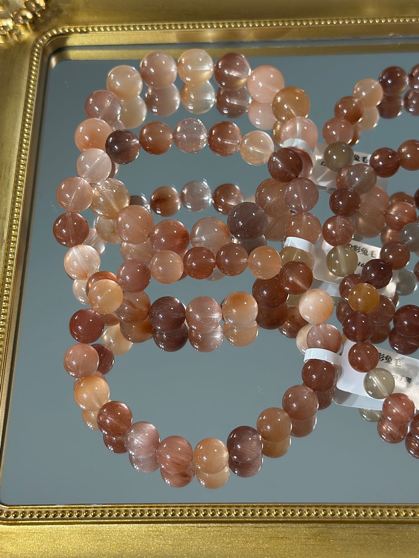 Pastel rabbit fur crystal