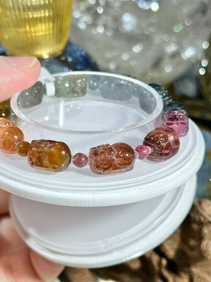 Rainbow Tourmaline Pixiu