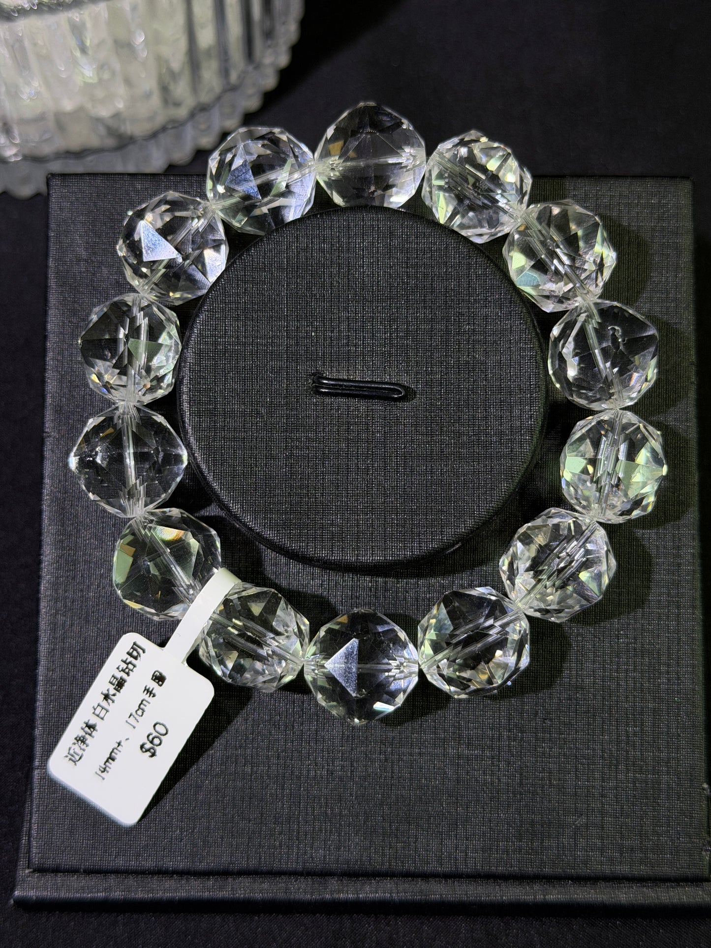 近净体白水晶钻切