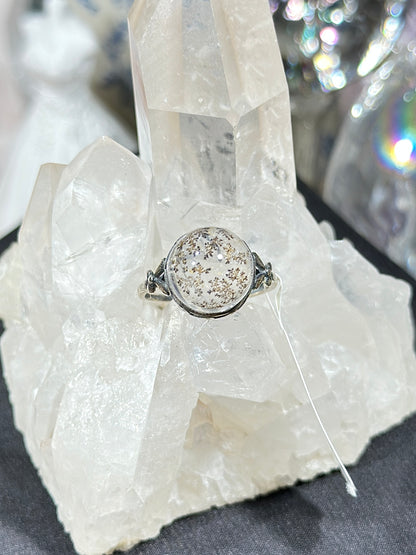 小树胶花S925银戒指