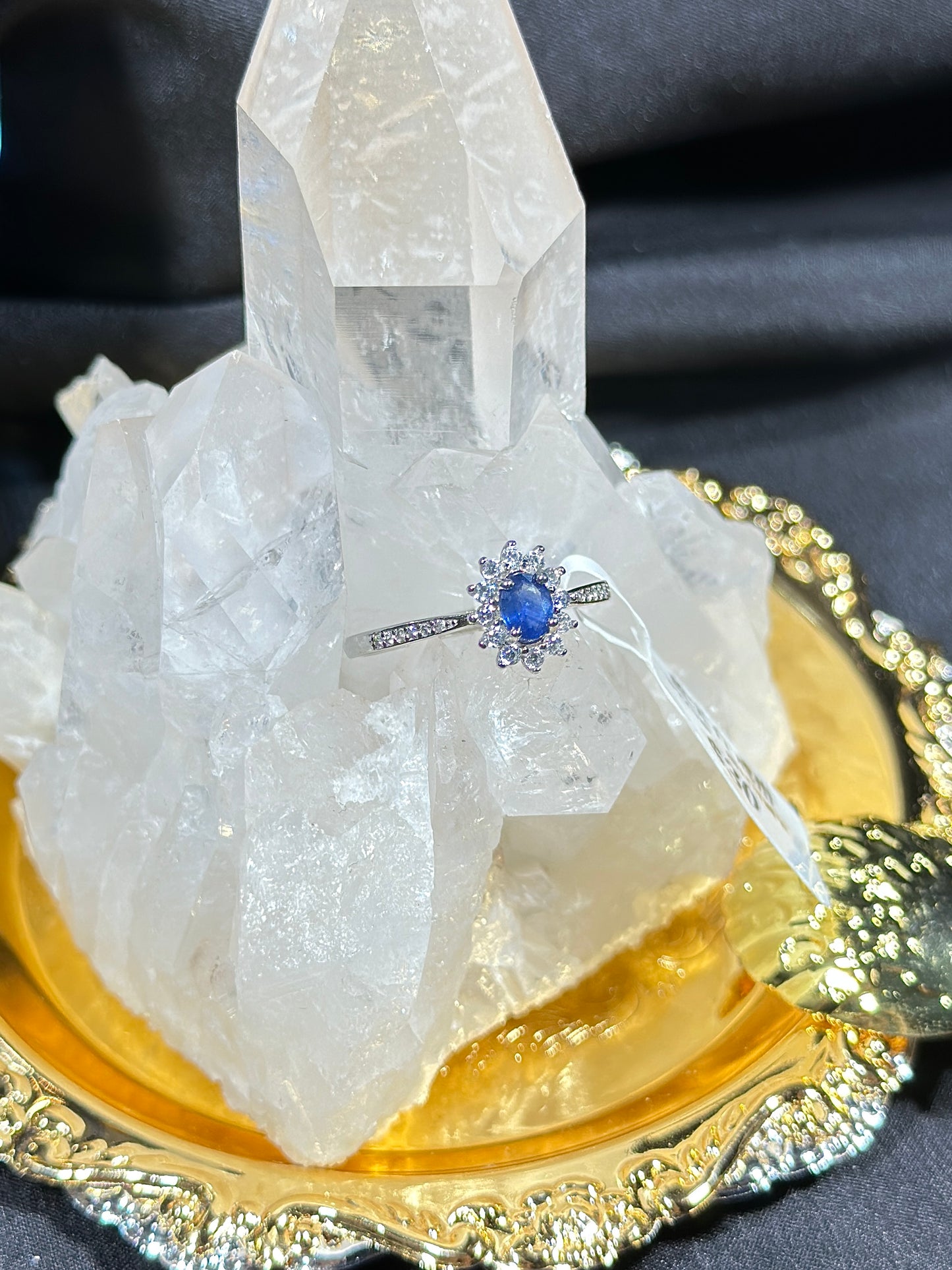 Sapphire S925 silver ring-1