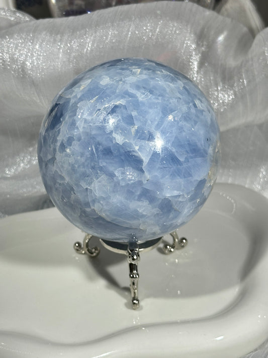 Kyanite crystal ball