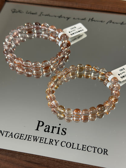 Clean body smooth hair red copper crystal