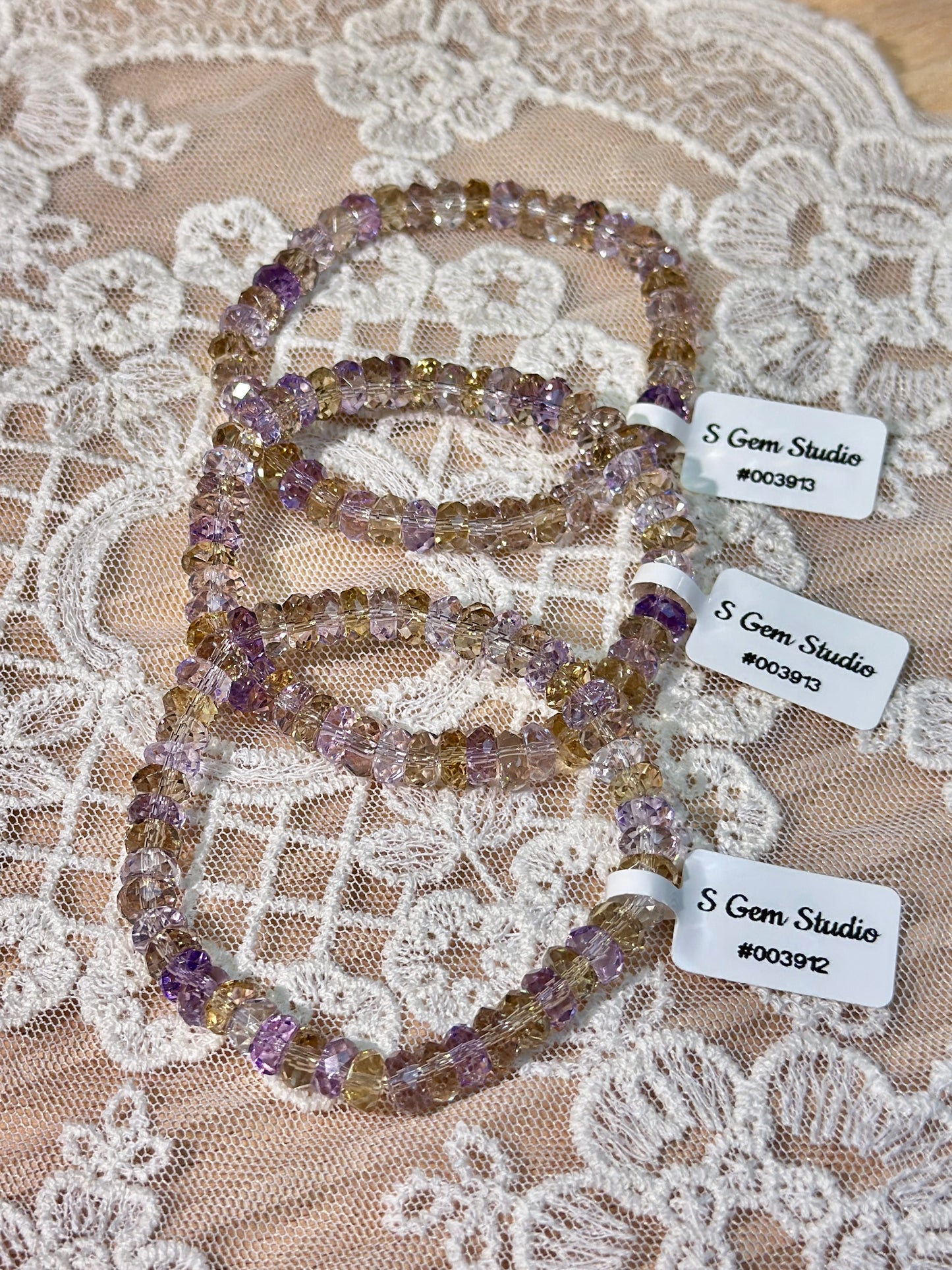 Ametrine Diamond Cut