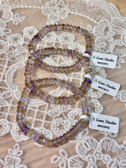 Ametrine Diamond Cut