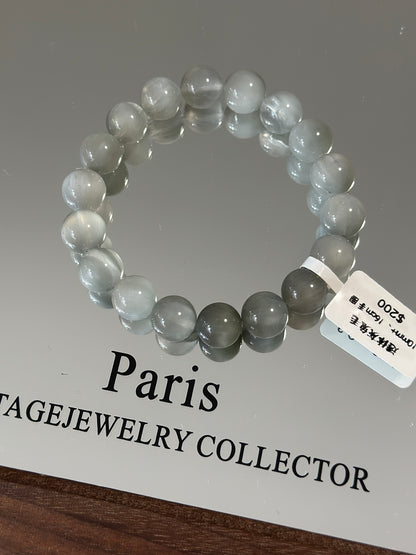 透体灰兔毛水晶