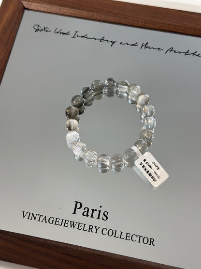 透体渐变灰兔毛