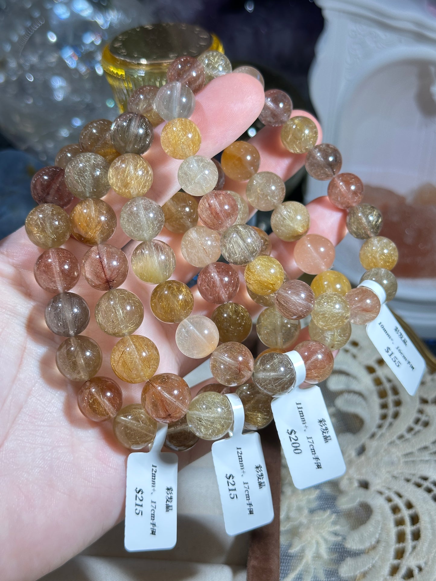 Candy Color Rutilated Quartz