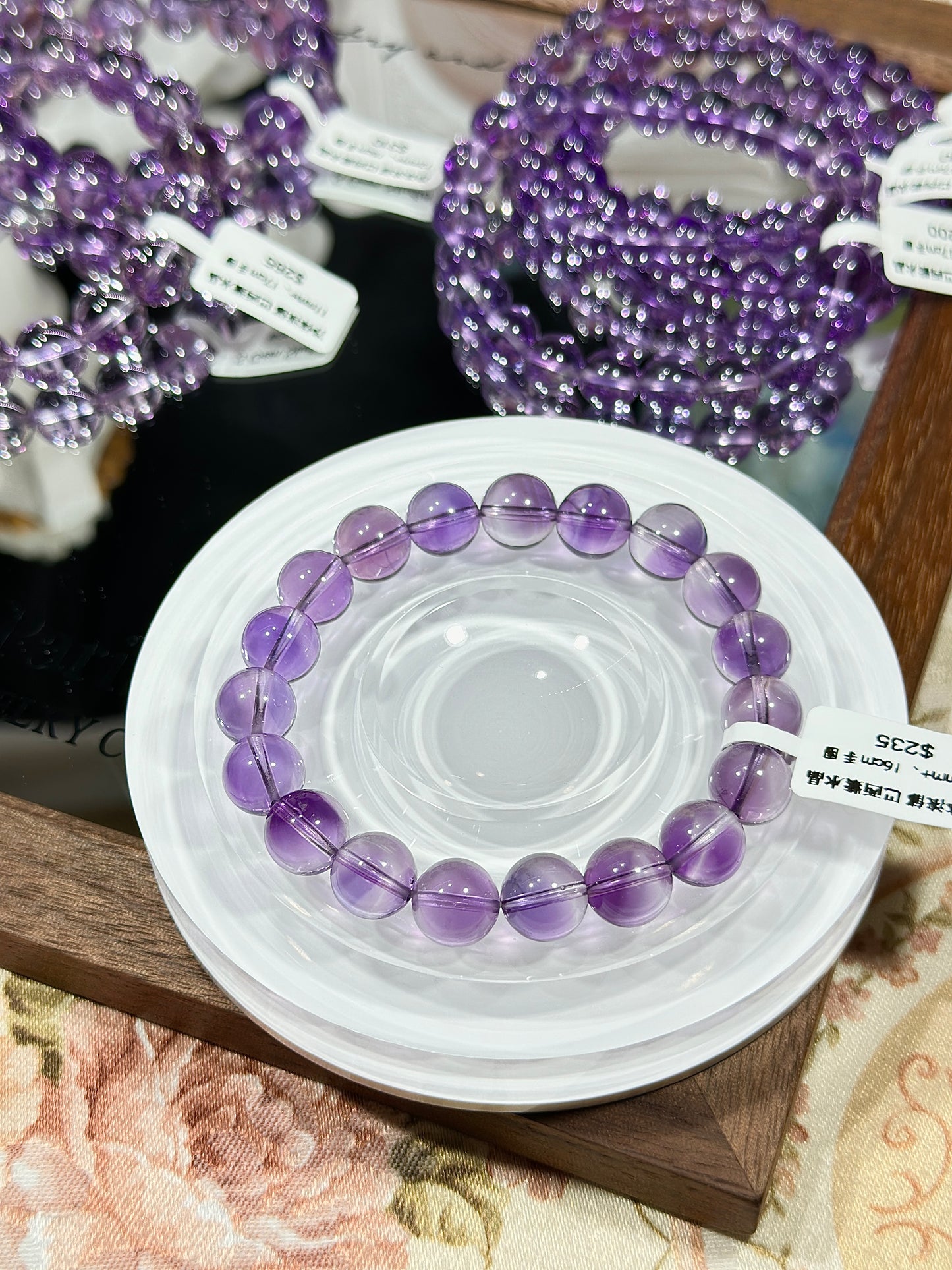 Clean rich Brazilian amethyst