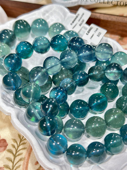 Peacock Green Aquamarine