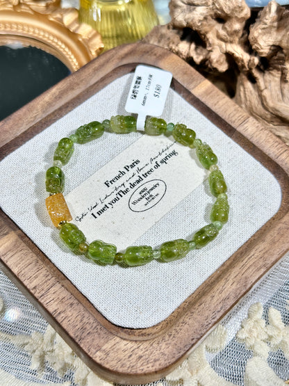 Green Tourmaline Pixiu