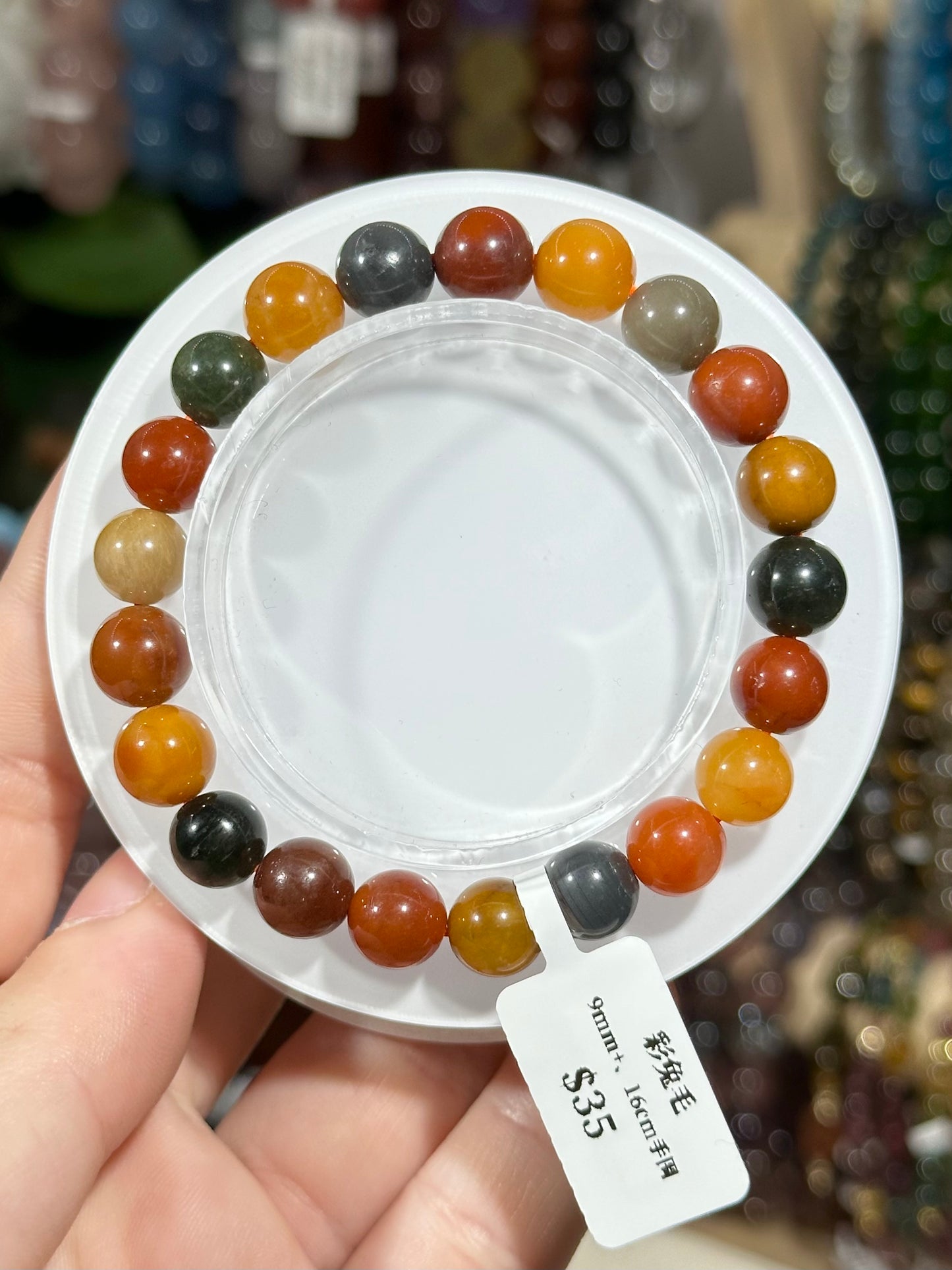 Dunhuang style rabbit hair crystal