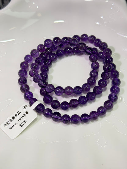 乌拉圭紫水晶多圈