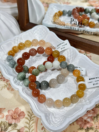 顺发彩虹兔毛水晶